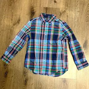 Boys Ralph Lauren LS Button Down Shirt Sz 7
